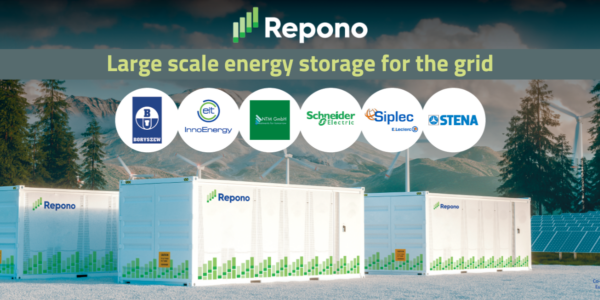Repono Large-scale energy storage for the grid